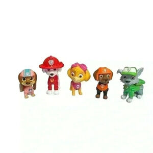 Paw Patrol Action Figures Set of 5